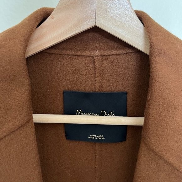 Massimo Dutti Wool Midi-length Vest Size S - Picture 6 of 8